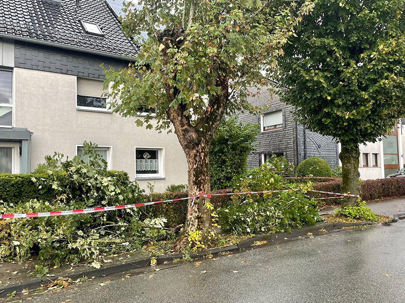 FW-EN: Unwettereinsätze in Breckerfeld - Foto: presseportal.de