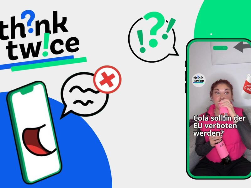 Medienkompetent mit Think Twice: dpa bietet Toolkits für den Unterricht an - Foto: presseportal.de