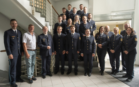 POL-MFR: (927) Das Polizeipräsidium Mittelfranken begrüßt seine neuen Beamtinnen und Beamten - Foto: presseportal.de