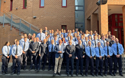 POL-REK: 240903-2: Landrat Frank Rock begrüßt neue Polizistinnen und Polizisten im Rhein-Erft-Kreis - Foto: presseportal.de