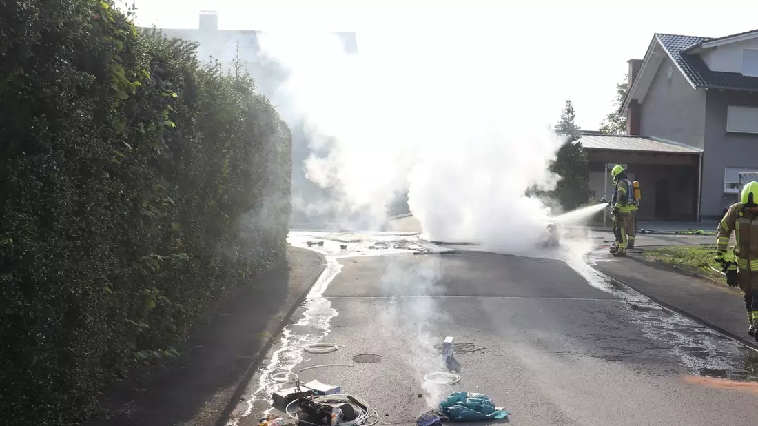 POL-PB: Brand auf Glasfaserbaustelle - Zwei Arbeiter verletzt - Bild: presseportal.de