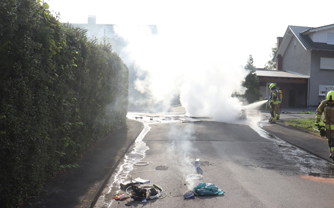 POL-PB: Brand auf Glasfaserbaustelle - Zwei Arbeiter verletzt - Foto: presseportal.de
