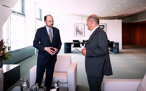 Wladimir Kara-Mursa und Olaf Scholz am 03.09.2024 - Foto: Steins, Sandra/BPA,  Text: über dts Nachrichtenagentur