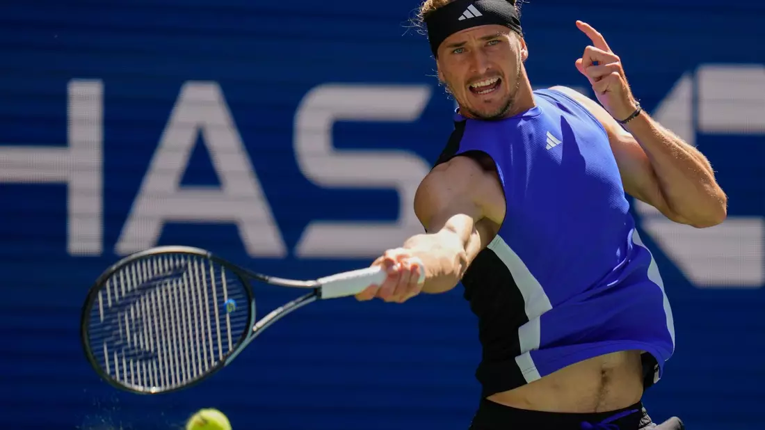 Alexander Zverev scheitert bei den US Open im Viertelfinale. - Bild: Kirsty Wigglesworth/AP/dpa
