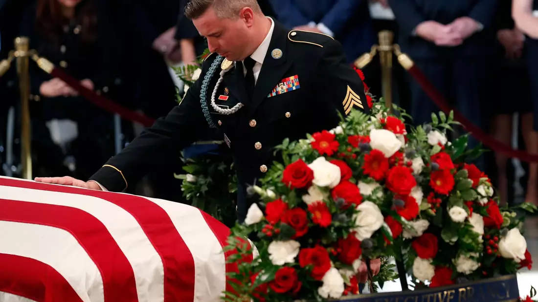 Jimmy McCain kritisiert Trump mit deutlichen Worten. (Archivbild) - Bild: Kevin Lamarque/Pool Reuters/AP/dpa