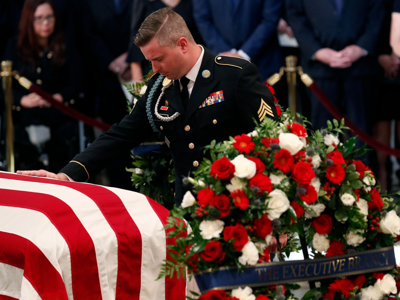 Jimmy McCain kritisiert Trump mit deutlichen Worten. (Archivbild) - Foto: Kevin Lamarque/Pool Reuters/AP/dpa