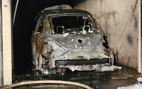 POL-HI: Garagenbrand mit einer schwerverletzten Person - Foto: presseportal.de