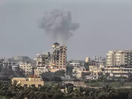 Der Krieg im Gazastreifen geht weiter. (Archivbild)  - Foto: Abed Rahim Khatib/dpa