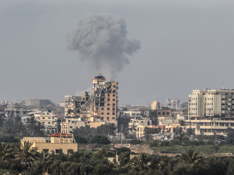 Der Krieg im Gazastreifen geht weiter. (Archivbild)  - Foto: Abed Rahim Khatib/dpa