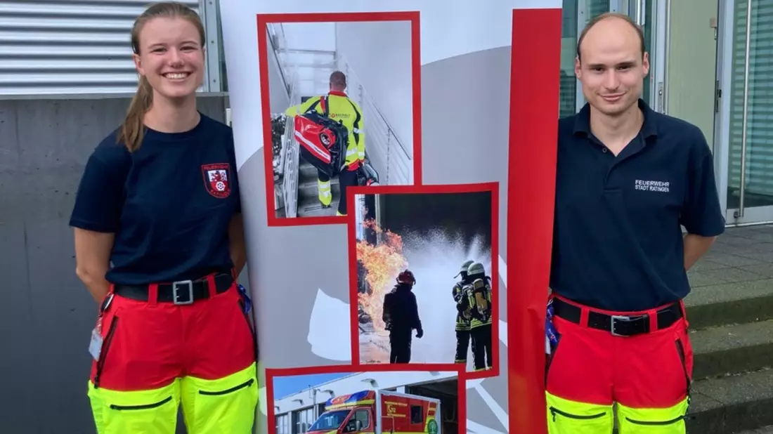 FW Ratingen: Neue Notfallsanitäter für die Feuerwehr Ratingen - Bild: presseportal.de