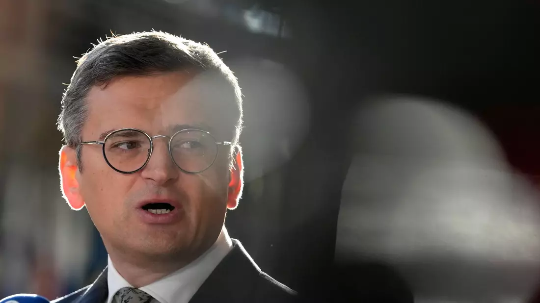 Der ukrainische Außenminister Kuleba war vier Jahre im Amt. - Bild: Virginia Mayo/AP/dpa