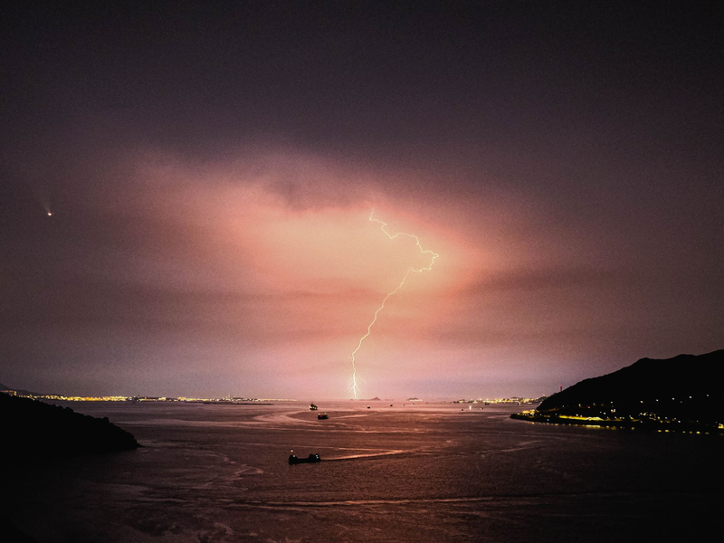 «Yagi» ist jetzt als Taifun unterwegs in Richtung China.  - Foto: Keith Tsuji/ZUMA Press Wire/dpa