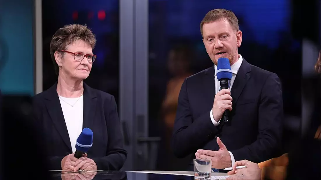 Sabine Zimmermann und Michael Kretschmer (Archiv) - Bild: über dts Nachrichtenagentur