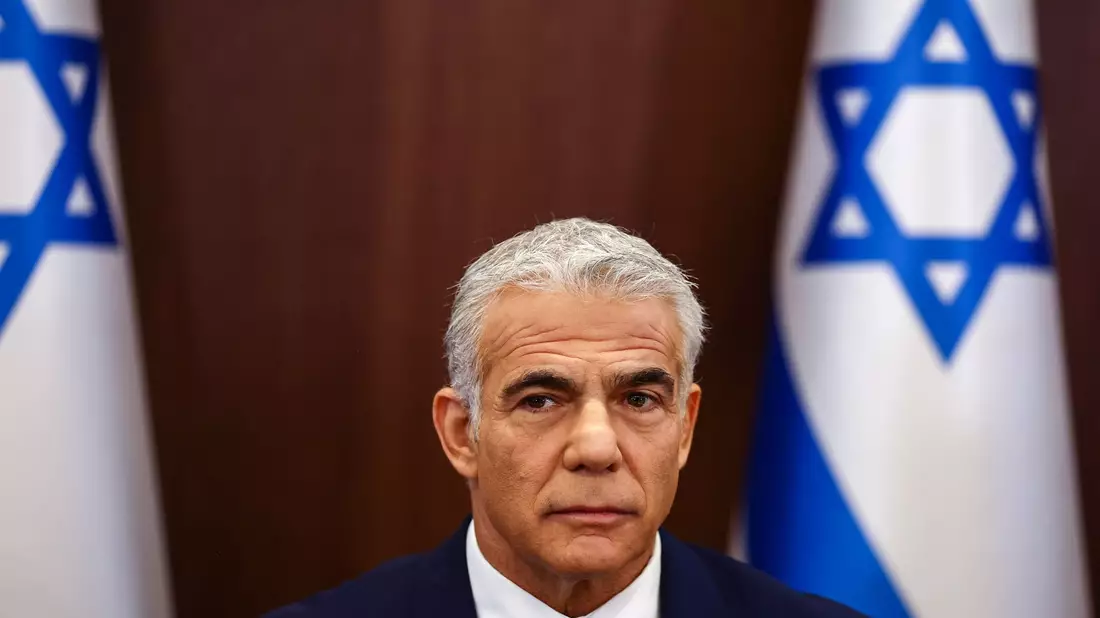 Israels Oppositionsführer Lapid warnt vor einer Einnahme ganz Gazas. (Archivbild)  - Bild: Ronen Zvulun/AP/dpa