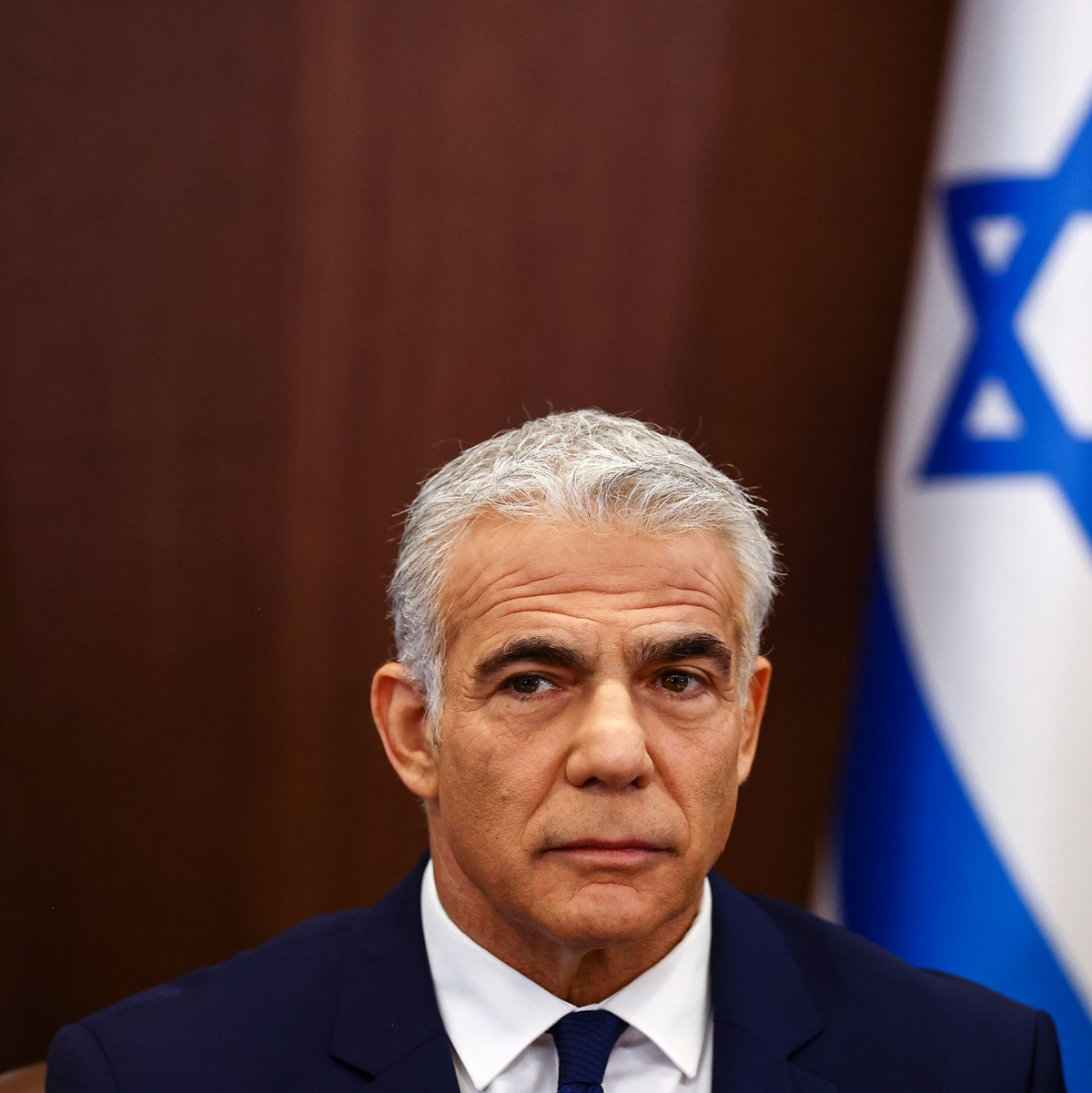 Israels Oppositionsführer Lapid warnt vor einer Einnahme ganz Gazas. (Archivbild)  - Foto: Ronen Zvulun/AP/dpa