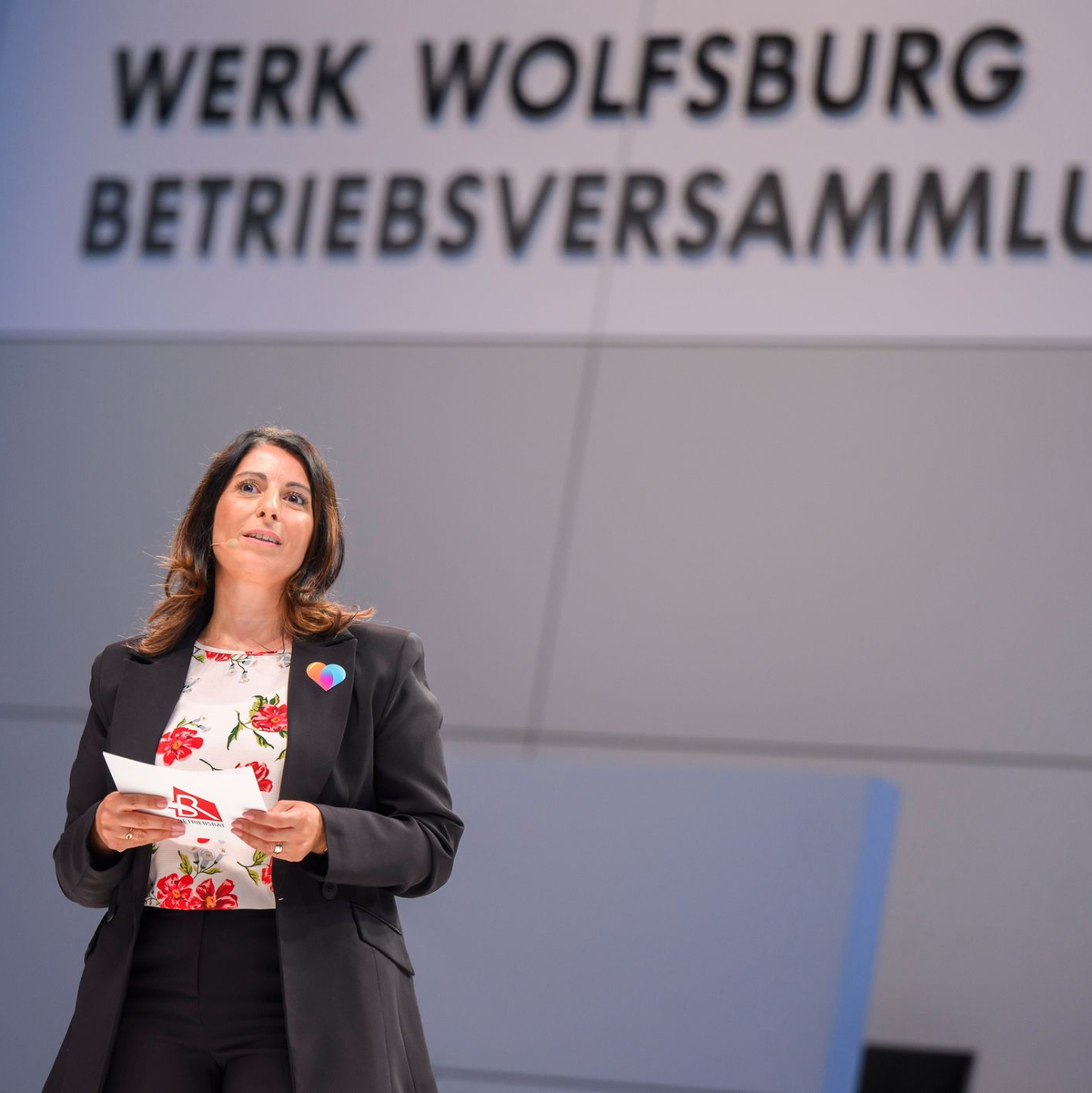 Daniela Cavallo ist die erste Frau an der Spitze des VW-Konzernbetriebsrates. (Archivbild) - Foto: Julian Stratenschulte/dpa