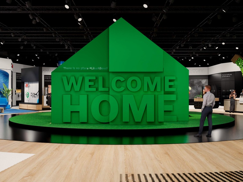 There is no place #LikeABosch. Welcome Home. / Gesund und nachhaltig leben - Bosch präsentiert auf der IFA innovative und ressourcenschonende Hausgeräte - Foto: presseportal.de