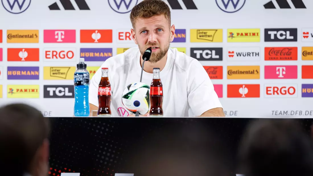 Niclas Füllkrug ist ein Mann klarer Worte. - Bild: Daniel Karmann/dpa