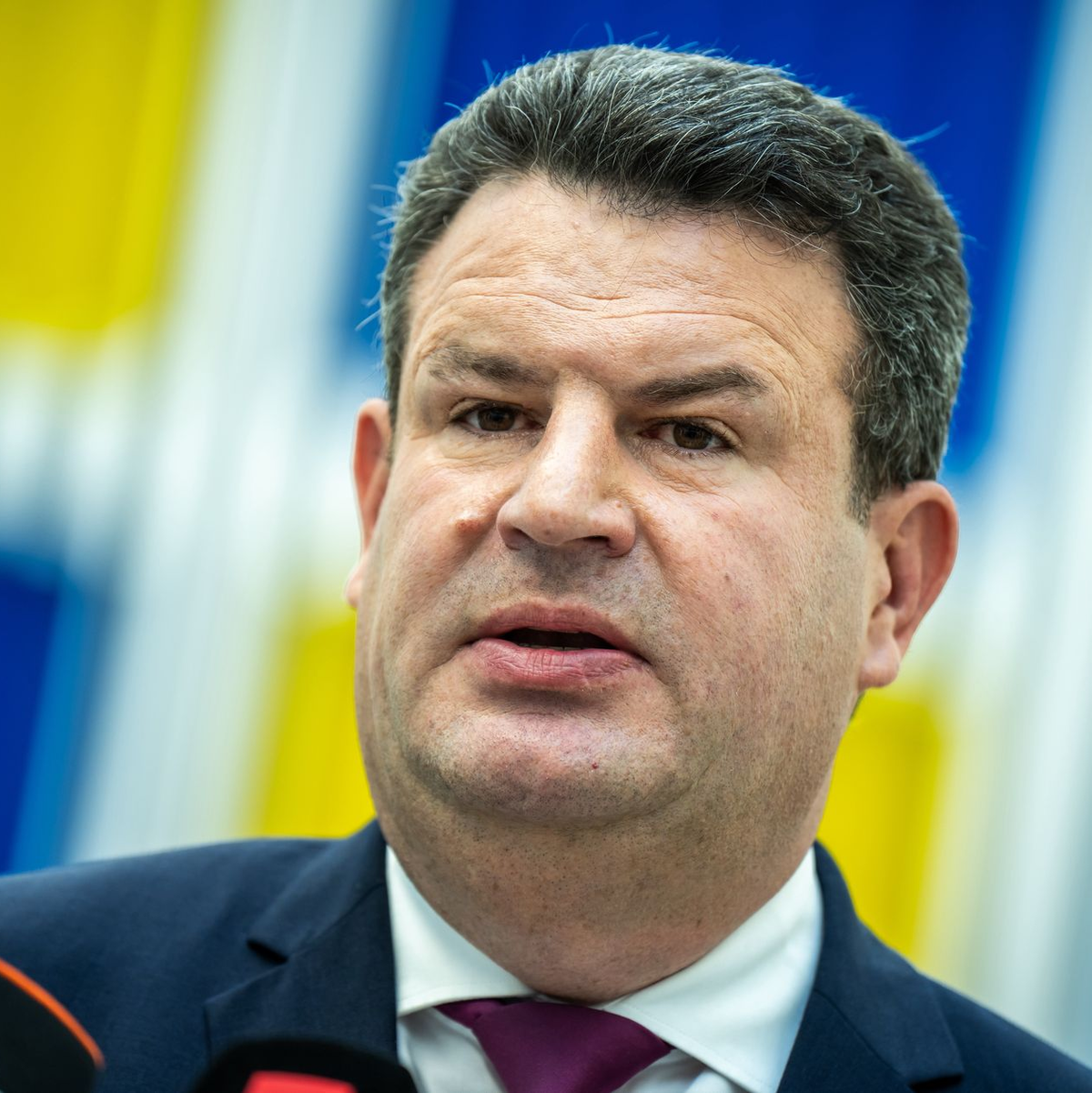 Arbeitsminister Heil erläutert Entwicklung beim Bürgergeld - Foto: Michael Kappeler/dpa