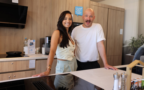 Startschuss der Midea Truck Roadshow: Midea feierte große Housewarming Party mit Star-Gast Amira Aly - und die schwärmt von gleich zwei neuen Mitbewohnern - Foto: presseportal.de