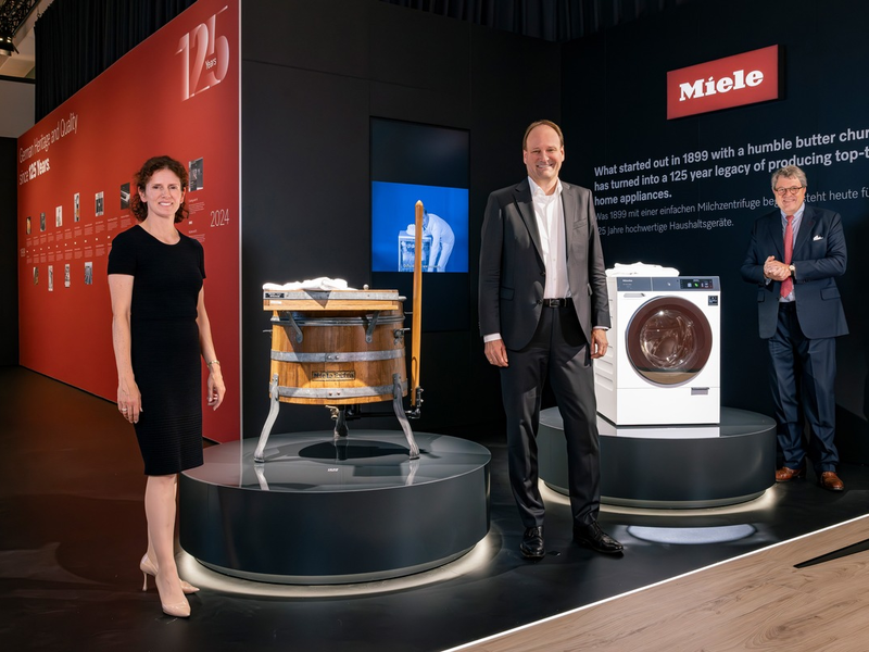 Zur IFA 2024: Miele präsentiert neue Generationen bei Waschmaschinen, Trocknern und Staubsaugern - Foto: presseportal.de