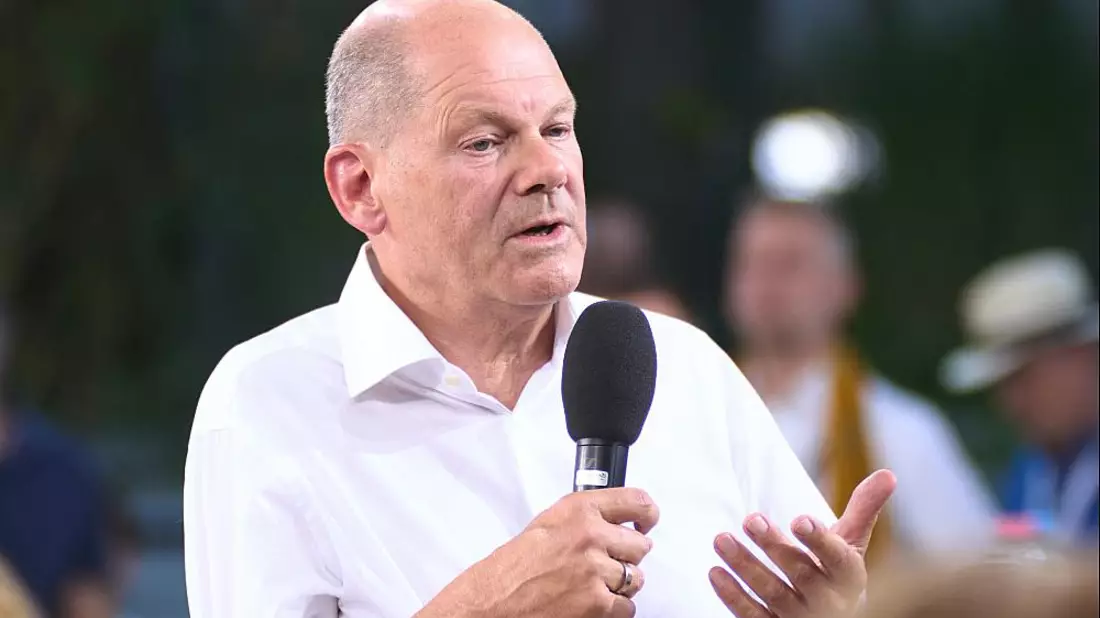 Olaf Scholz am 04.09.2024 - Bild: über dts Nachrichtenagentur