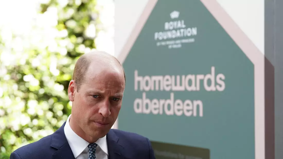 Prinz William wurde bereits von Mutter Prinzessin Diana mit dem Thema Obdachlosigkeit konfrontiert. (Archivbild) - Bild: Maja Smiejkowska/PA Wire/dpa