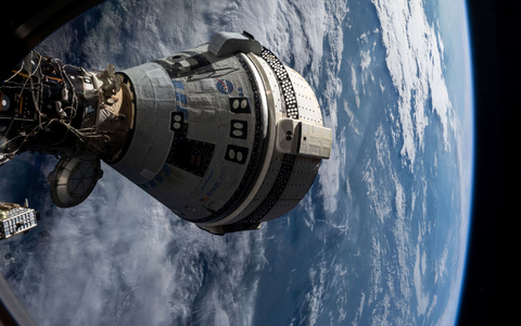 Bald wieder auf der Erde: die «Starliner»-Kapsel. - Foto: Uncredited/NASA/AP/dpa