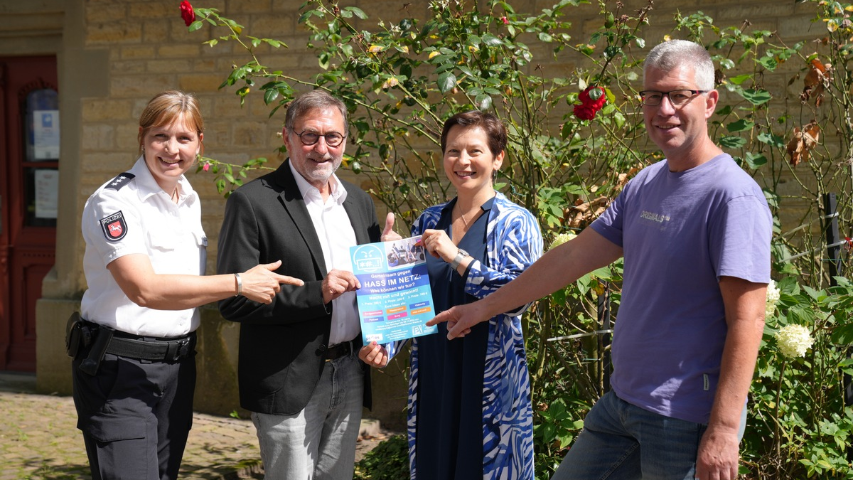 POL-OS: Osnabrück: Polizei Osnabrück startet Wettbewerb gegen Hass im Netz - Kreative Beiträge gesucht! - Foto: presseportal.de