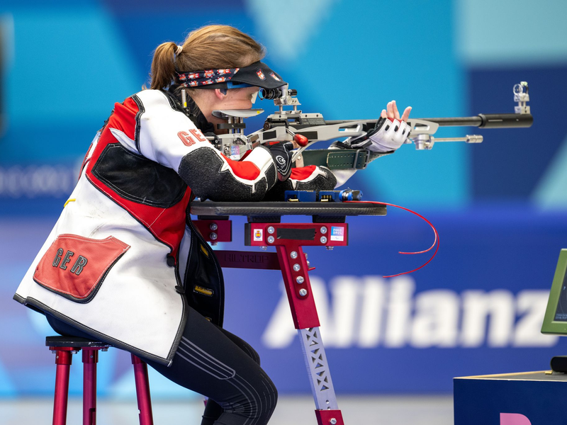 Wieder Gold für Natascha Hiltrop. - Foto: Oliver Kremer/BEAUTIFUL SPORTS/dpa