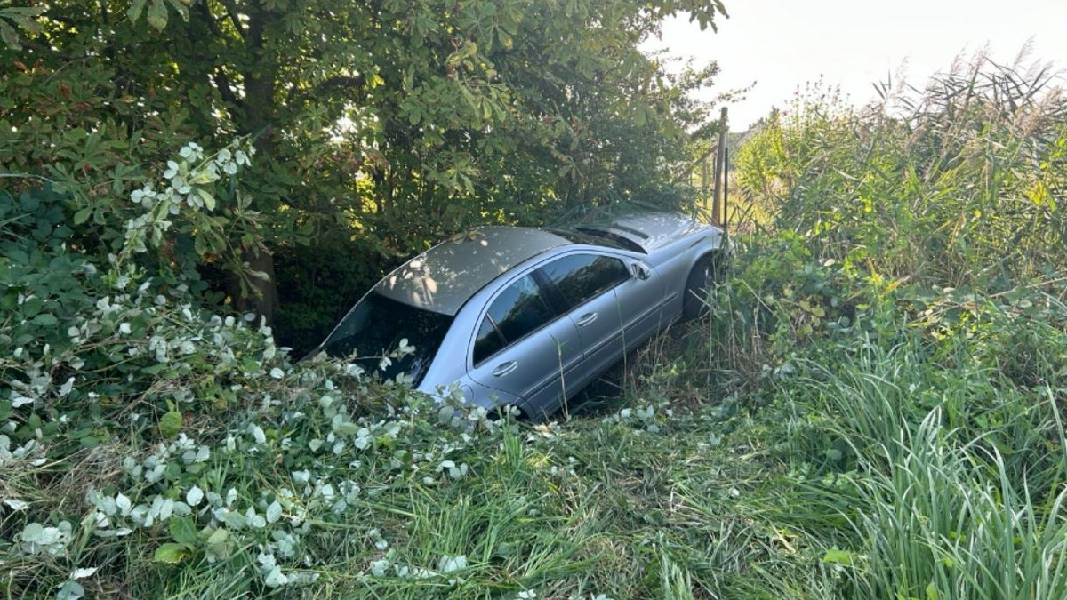 POL-PDLD: Böbingen - Im Triefenbach gelandet - Foto: presseportal.de