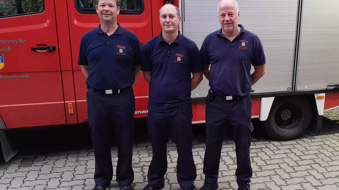 Feuerwehr Goch: Denis Houkes ist Leiter der Löscheinheit Hommersum - Bild: presseportal.de