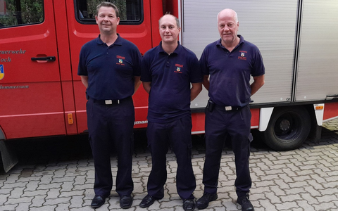 Feuerwehr Goch: Denis Houkes ist Leiter der Löscheinheit Hommersum - Foto: presseportal.de