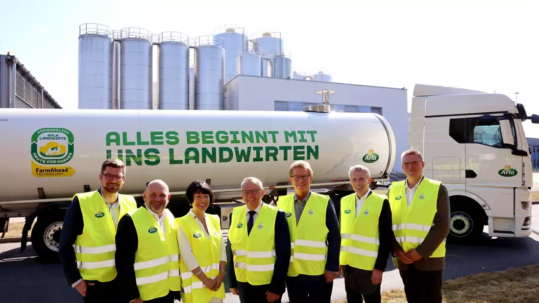 Erfolgsgeschichte: Arla Milchwerk in Upahl feiert 30-jähriges Bestehen - Millionen Investitionen vorgesehen - Bild: presseportal.de