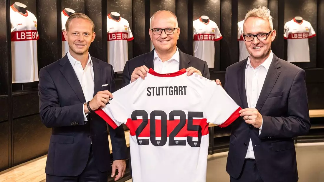 LBBW wird ab der Saison 2025/2026 Hauptsponsor der Profimannschaft des VfB Stuttgart - Bild: presseportal.de