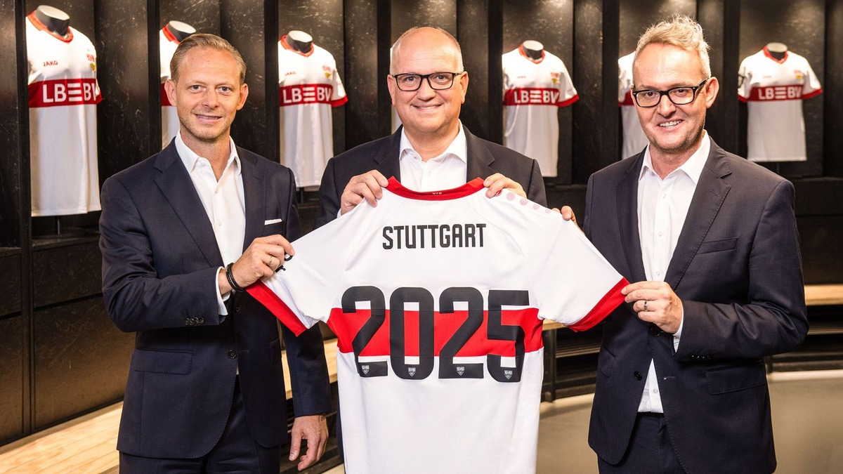 LBBW wird ab der Saison 2025/2026 Hauptsponsor der Profimannschaft des VfB Stuttgart - Foto: presseportal.de