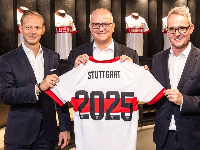 LBBW wird ab der Saison 2025/2026 Hauptsponsor der Profimannschaft des VfB Stuttgart - Foto: presseportal.de