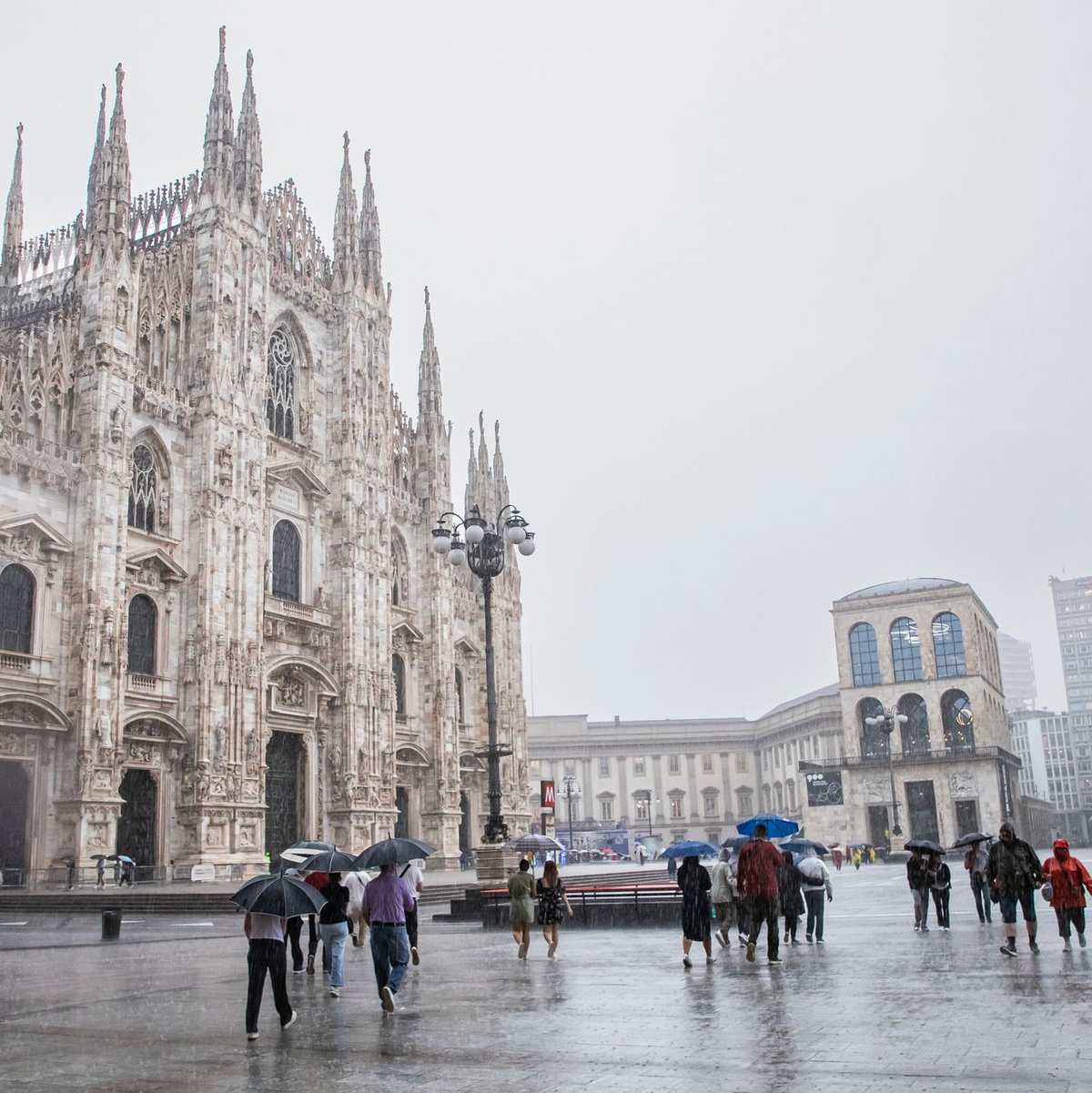 Schwere Unwetter haben in Norditalien eine Hitzewelle abgelöst - Foto: Marco Ottico/LaPresse via ZUMA Press/dpa