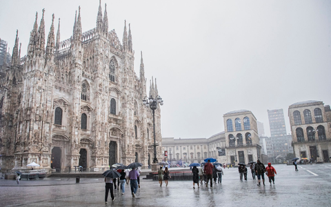 Schwere Unwetter haben in Norditalien eine Hitzewelle abgelöst - Foto: Marco Ottico/LaPresse via ZUMA Press/dpa