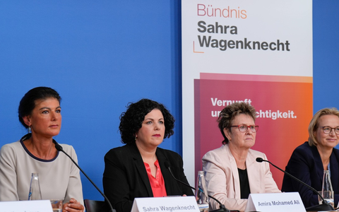 ARD-DeutschlandTREND: Fast jeder zweite Deutsche zeigt sich offen für Beteiligung des Bündnis Sahra Wagenknecht an Landesregierungen +++ Achtung Sperrfrist (Print, Radio und Online): 18.00 Uhr +++ - Foto: presseportal.de