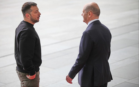 Wolodymyr Selenskyj und Olaf Scholz (Archiv) - Foto: über dts Nachrichtenagentur