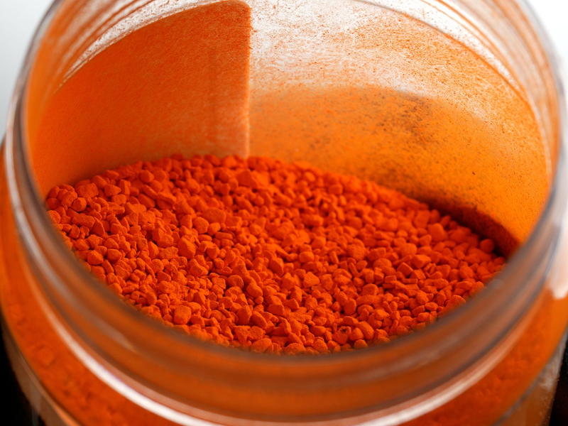 Tartrazin ist ein häufig verwendeter und frei erhältlicher Lebensmittelfarbstoff. - Foto: Matthew Christiansen/U.S. National Science Foundation/dpa