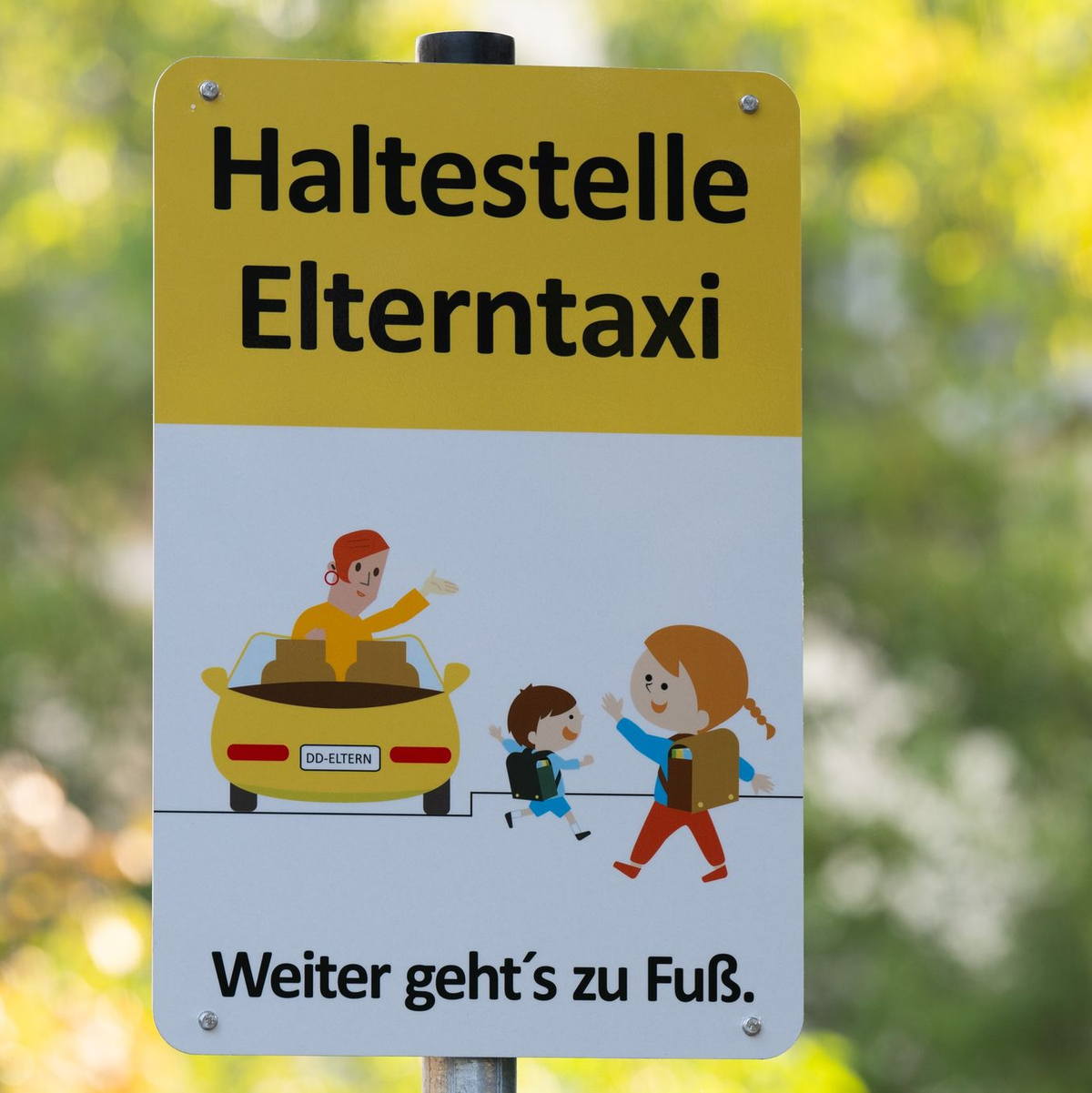 Viele Eltern fürchten, dass durch «Eltern-Taxis» zusätzliche Unfallgefahr für Schüler entsteht. - Foto: Sebastian Kahnert/dpa