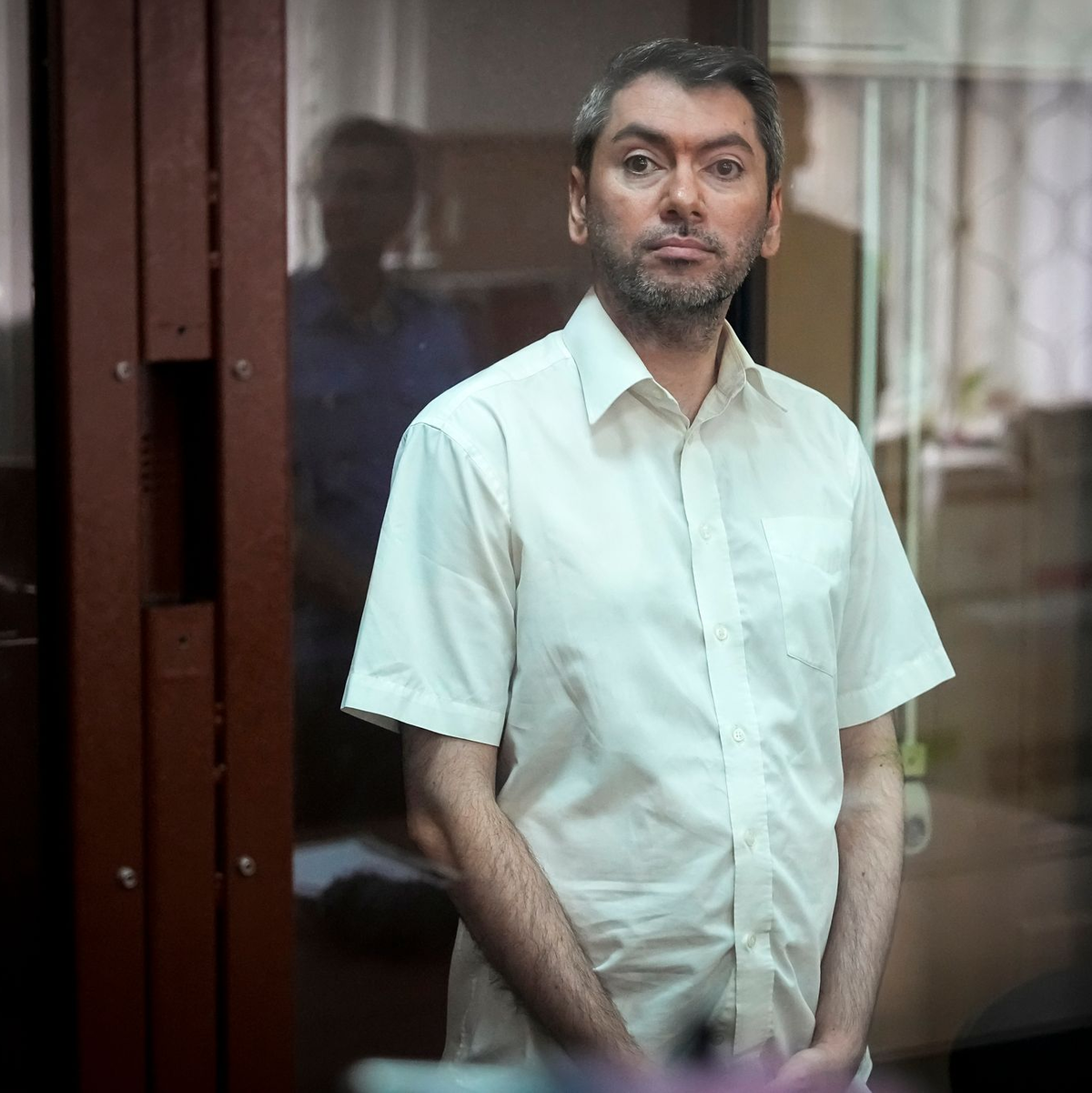 Grigori Melkonjanz, Co-Vorsitzender der angesehenen russischen Wahlbeobachtungs-Organisation Golos, ist seit 2023 in Haft. (Archivbild) - Foto: Alexander Zemlianichenko/AP/dpa