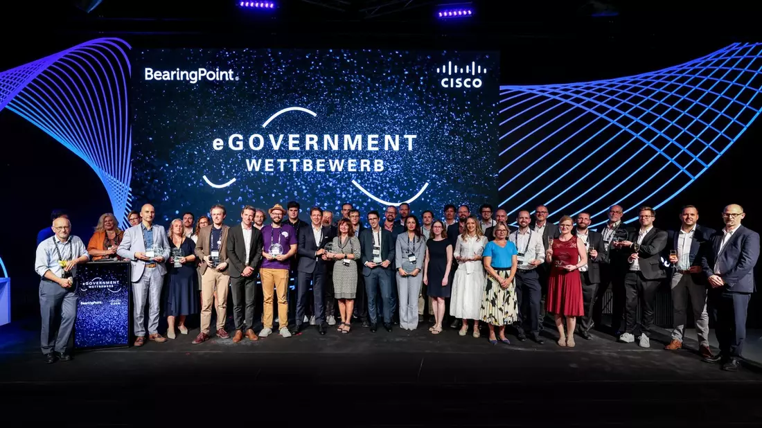 Digitale Vorreiter ausgezeichnet: BearingPoint und Cisco küren beim 23. eGovernment-Wettbewerb die Gewinnerprojekte für die Verwaltungsmodernisierung - Bild: presseportal.de