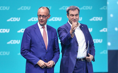 Friedrich Merz und Markus Söder (Archiv) - Foto: über dts Nachrichtenagentur