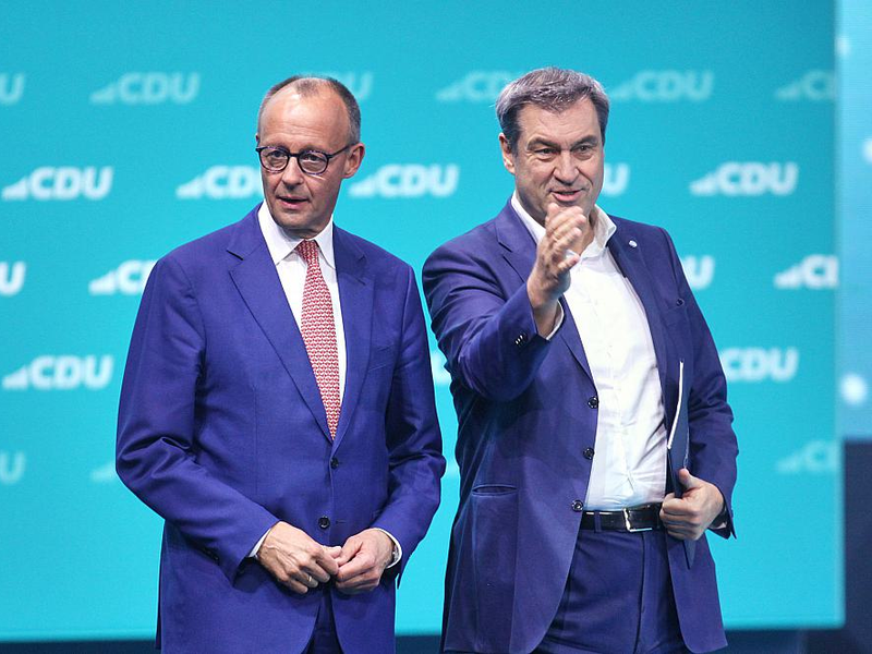 Friedrich Merz und Markus Söder (Archiv) - Foto: über dts Nachrichtenagentur