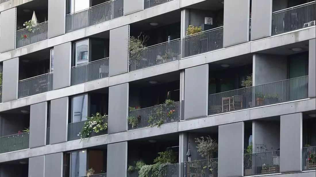 Modernes Wohnhaus mit Balkonen (Archiv) - Bild: über dts Nachrichtenagentur
