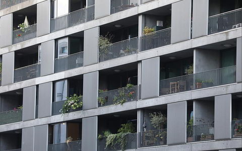 Modernes Wohnhaus mit Balkonen (Archiv) - Foto: über dts Nachrichtenagentur