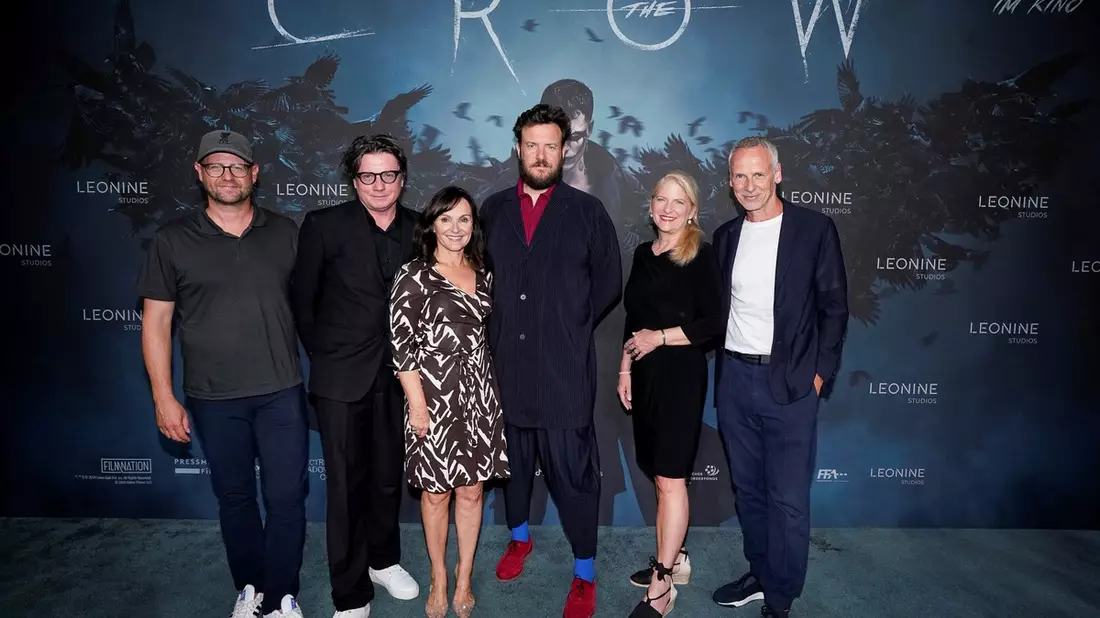 THE CROW feiert Deutschlandpremiere in München / Ab 12. September 2024 im Kino! - Bild: presseportal.de